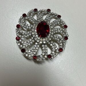 Vintage rhinestone brooch